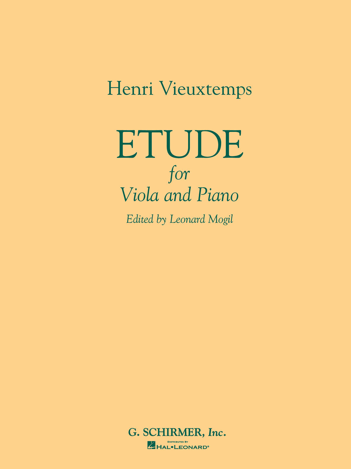 Vieuxtemps: Etude