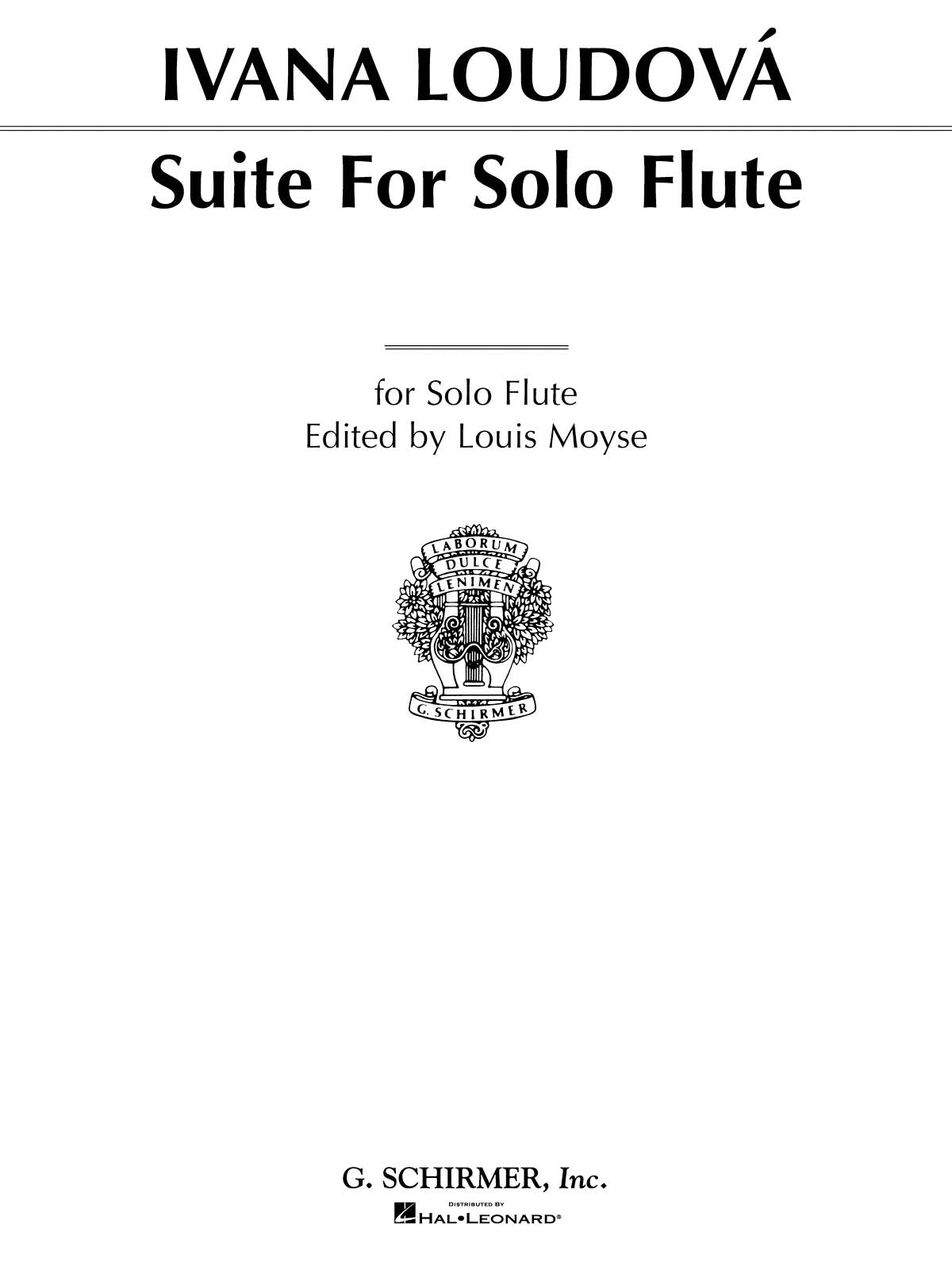 Loudova: Suite for Solo Flutes