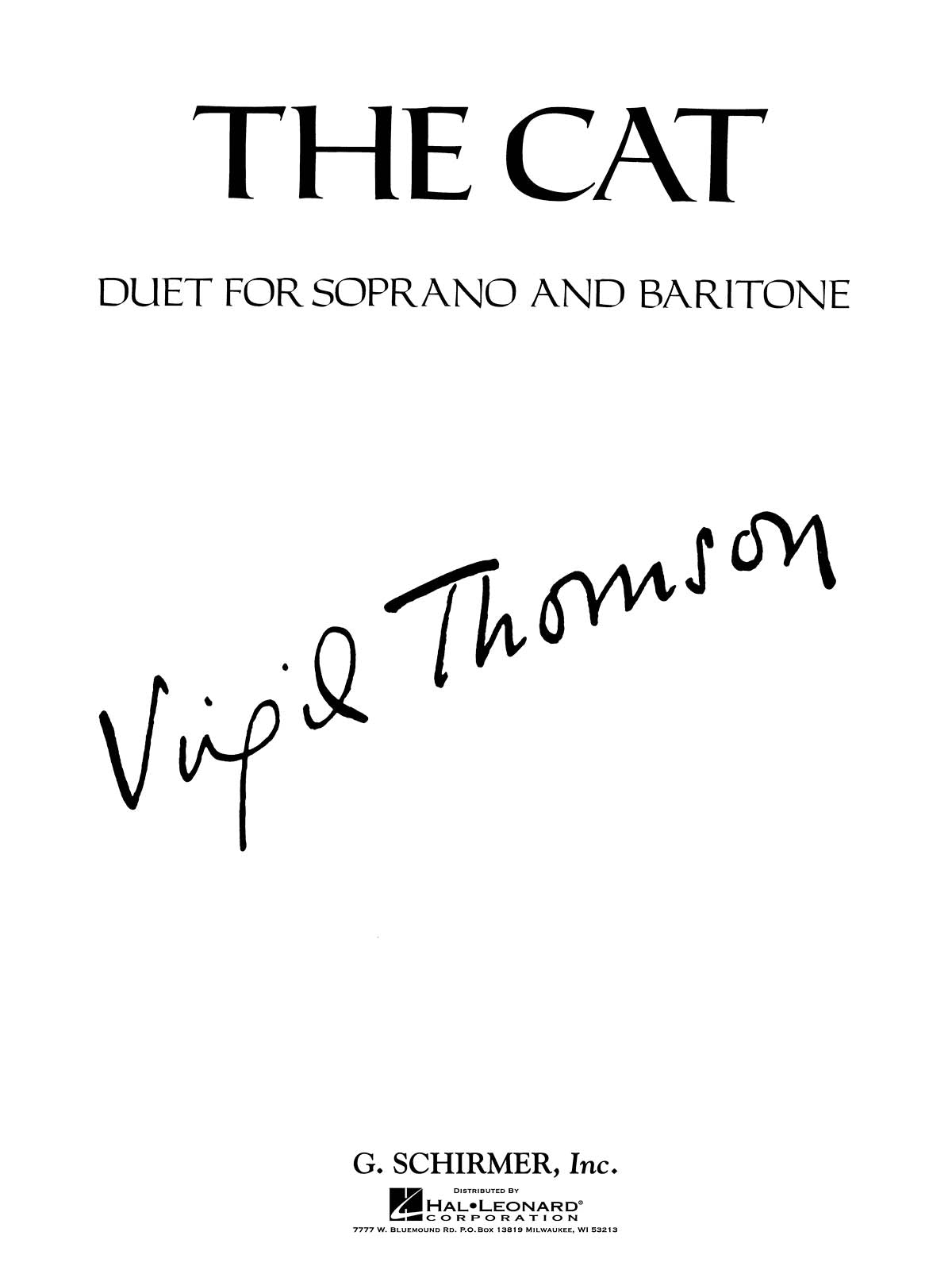 Thomson: The Cat