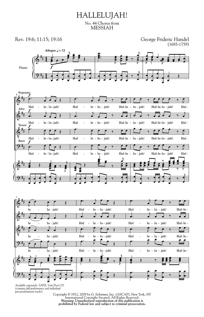 Händel: Hallelujah Chorus (from The Messiah)