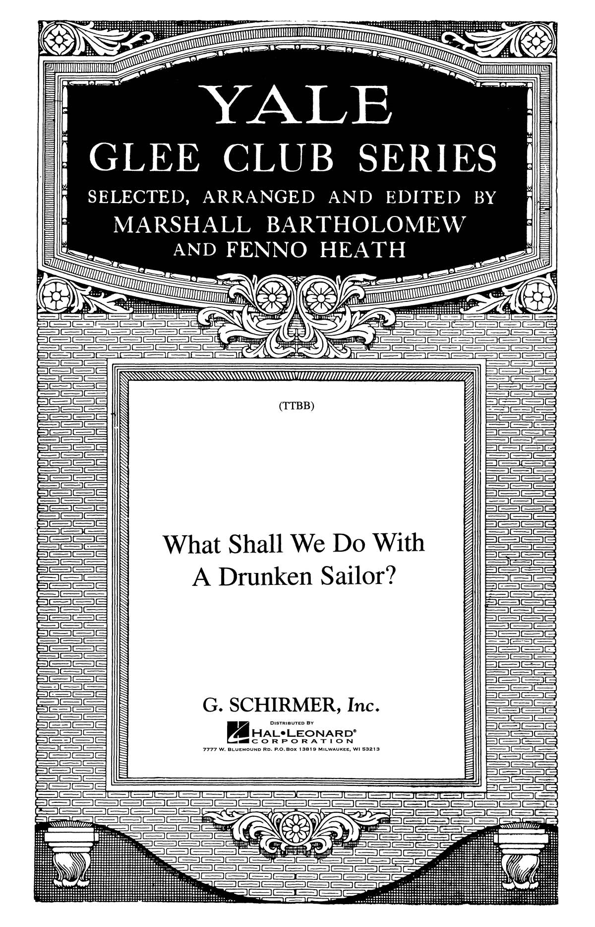 Traditional: What Shall We Do With A Drunken Sailor ?