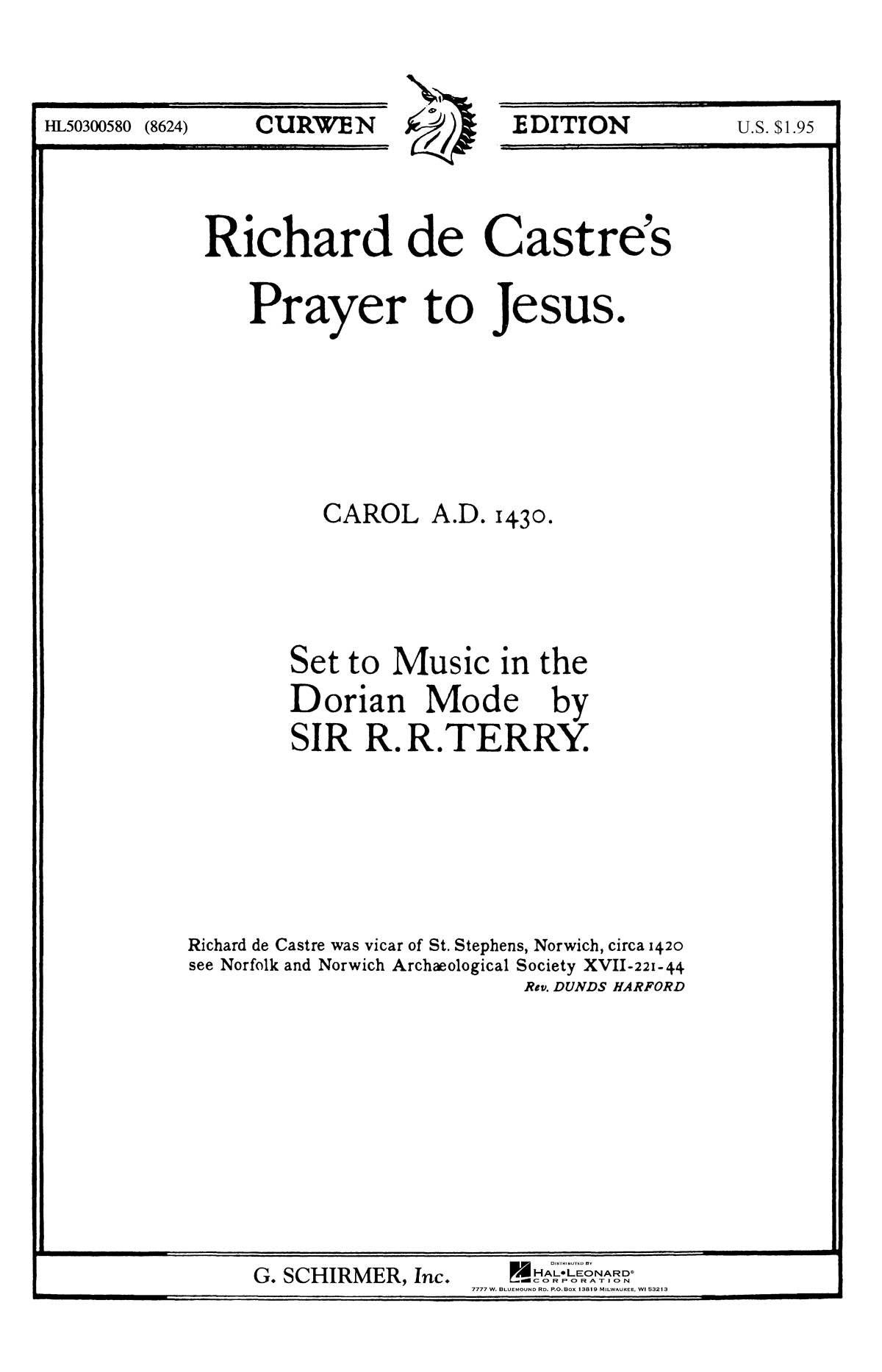 Castre: Prayer to Jesus