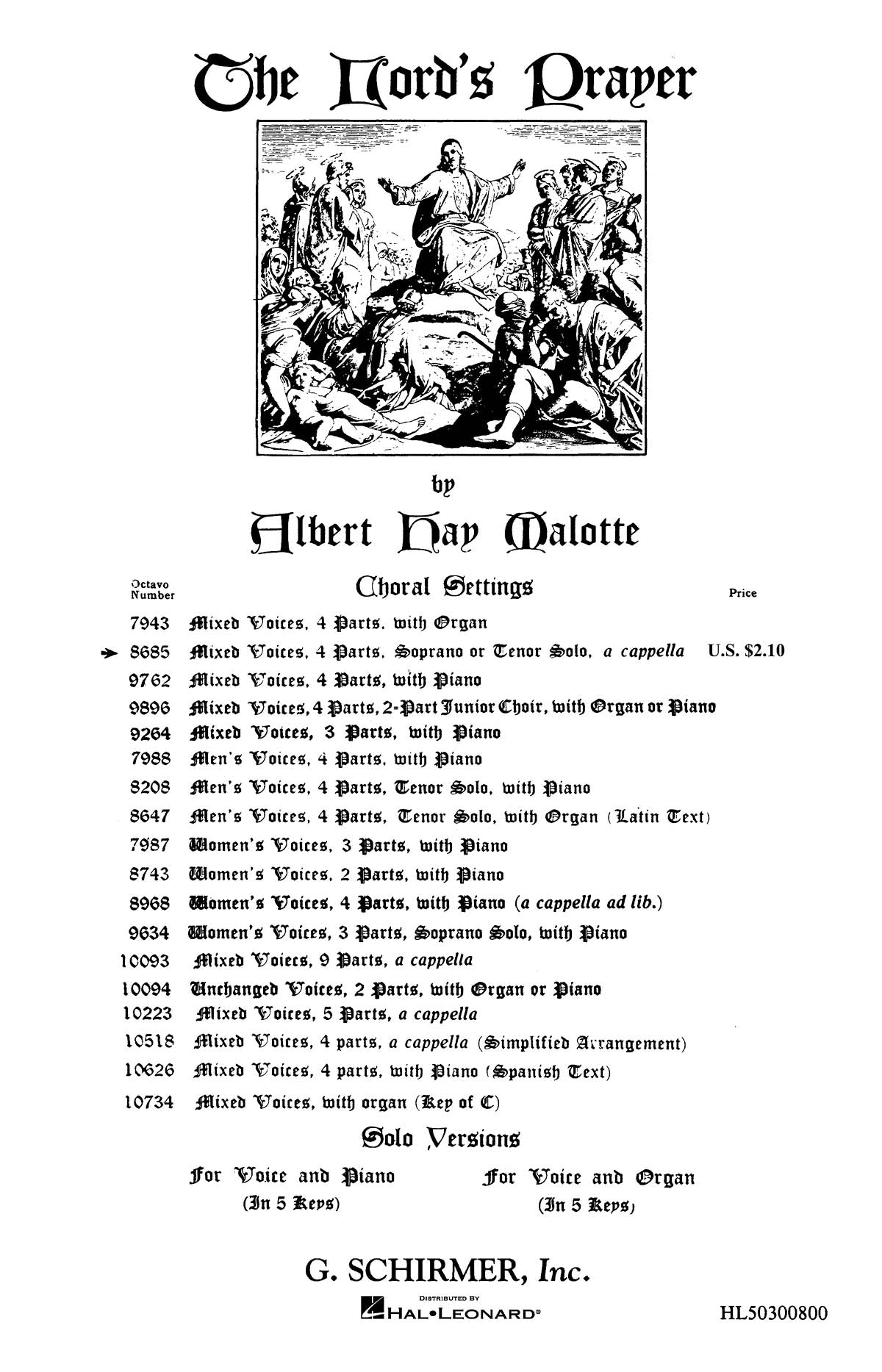 Malotte: The Lord's Prayer