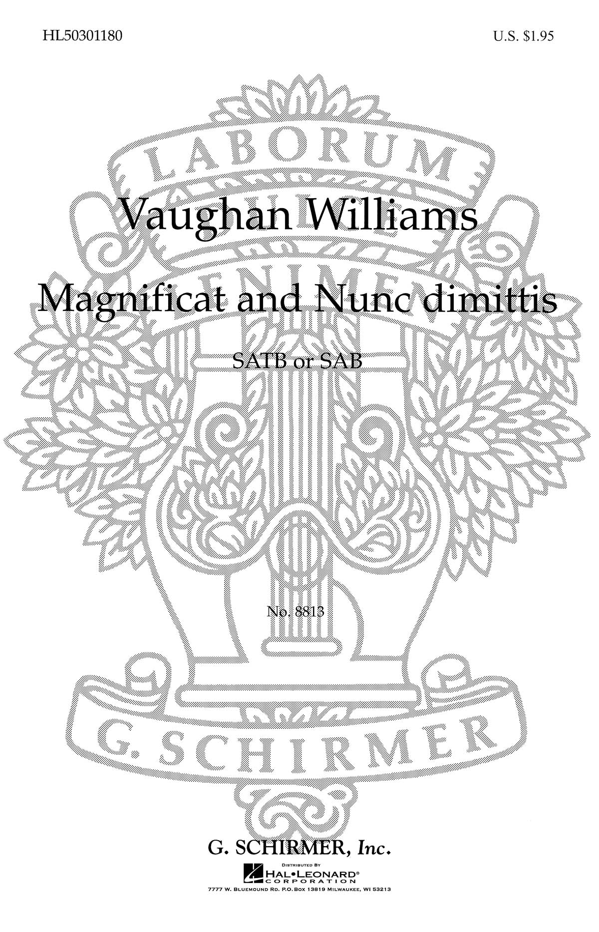 Williams: Magnificat And Nunc Dimittis
