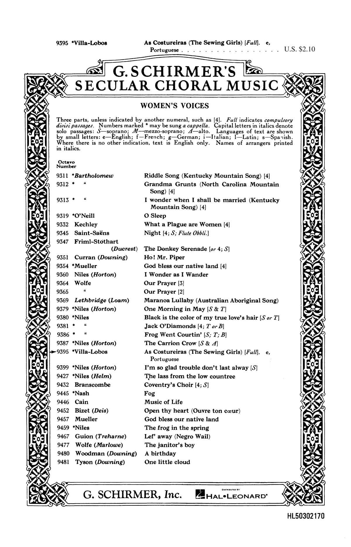 Villa-Lobos: As Costureiras The Sewing Girls