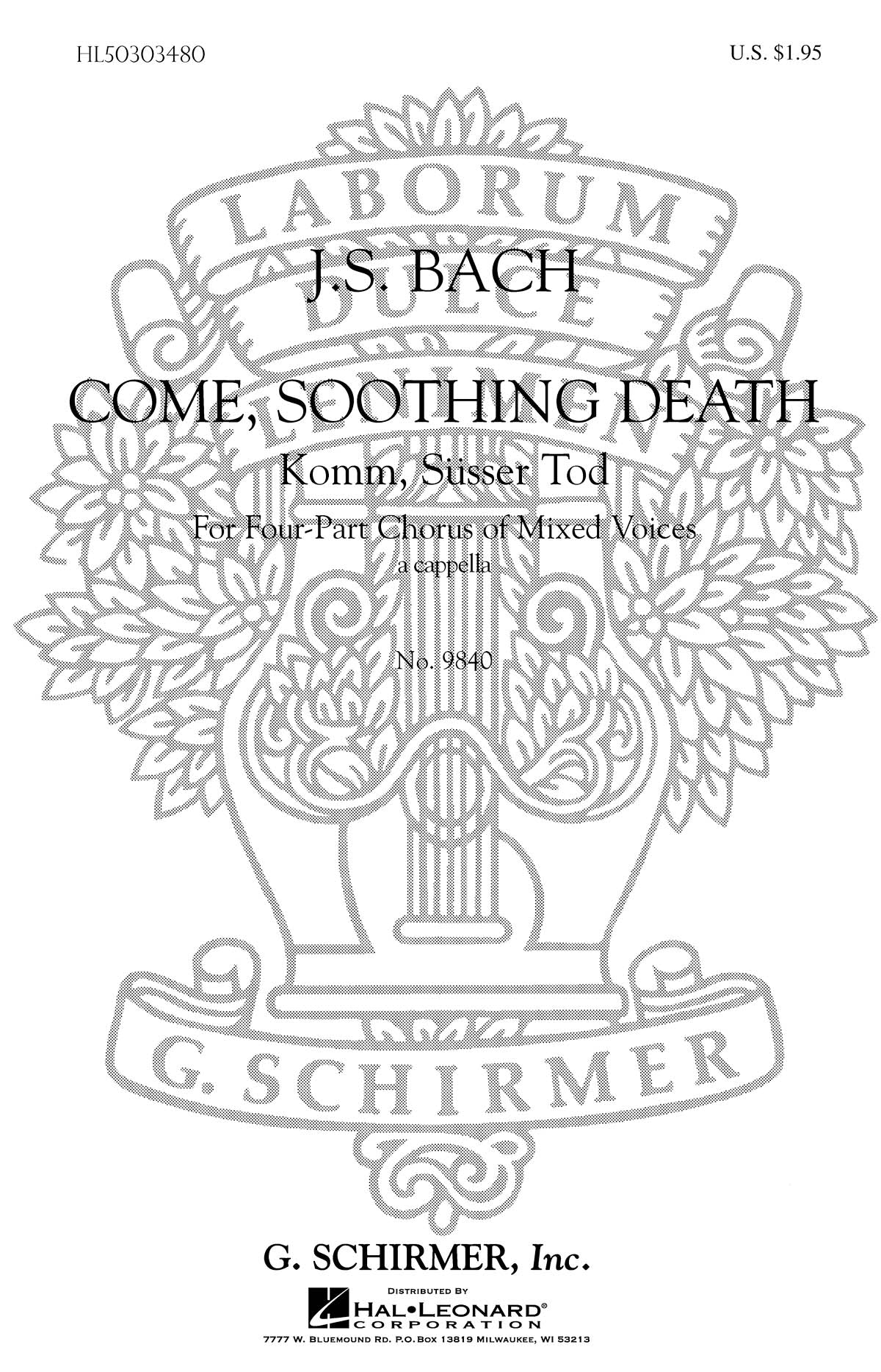Bach: Susser Tod