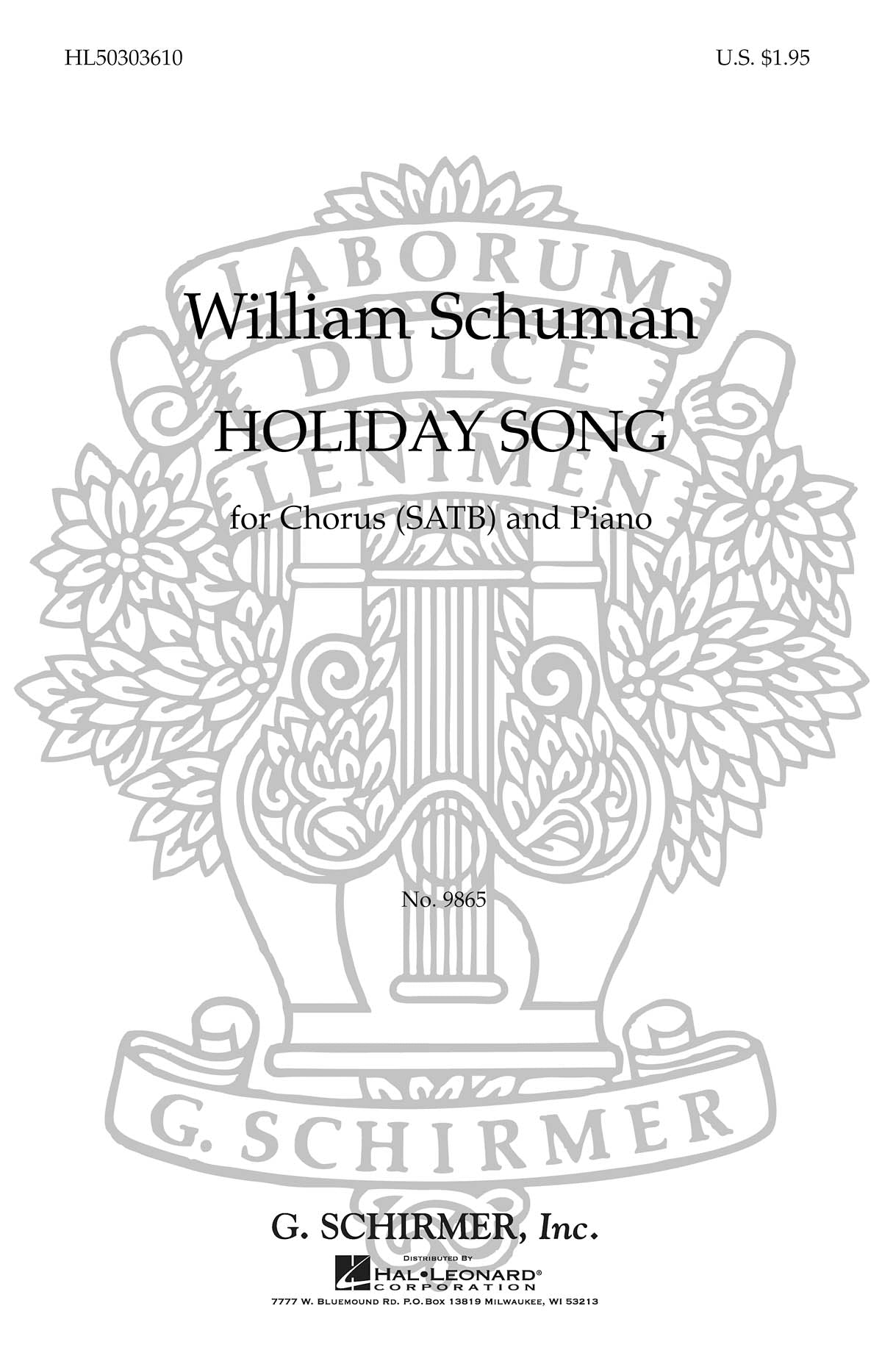 Schumann: Holiday Song
