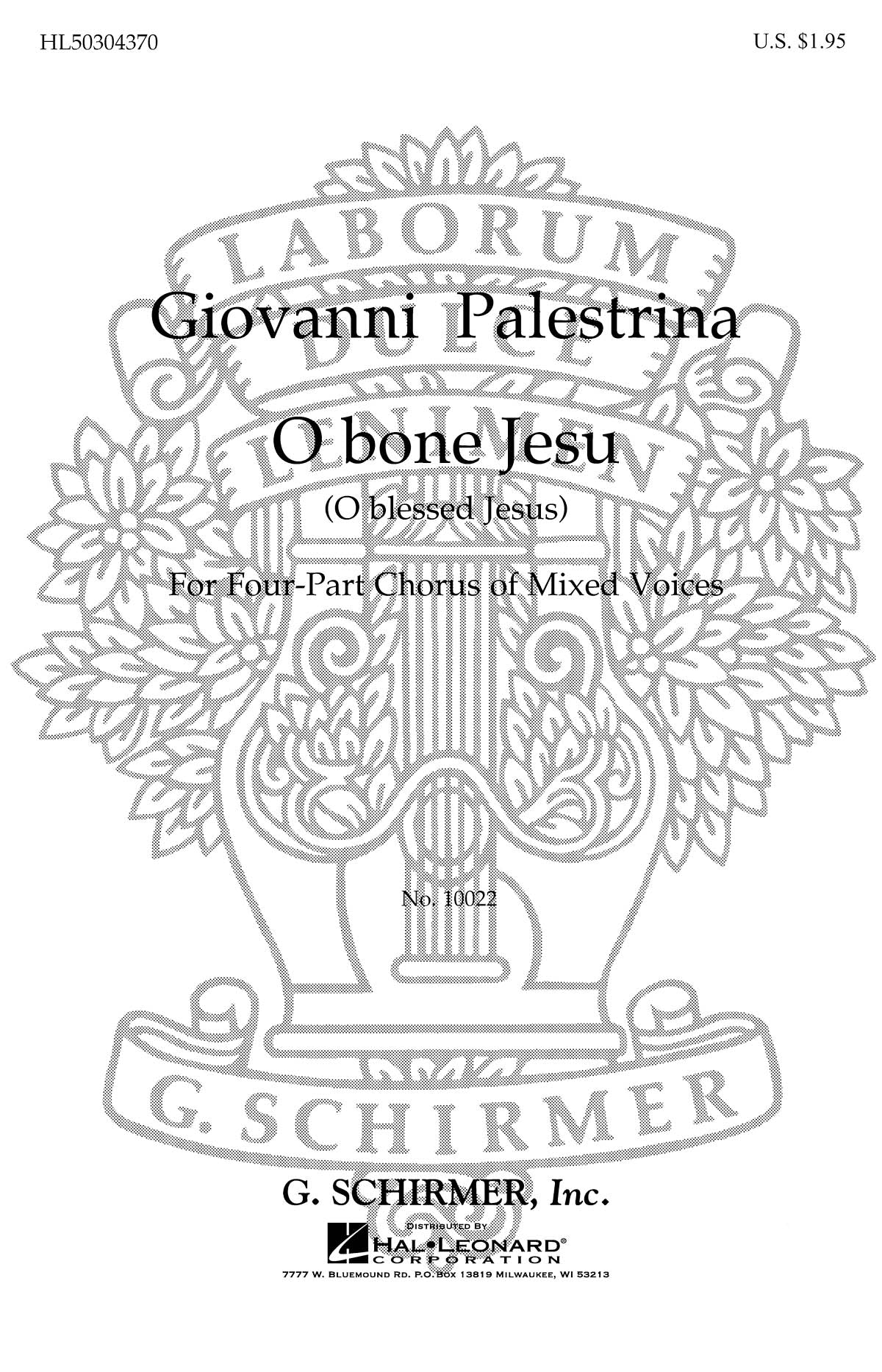Palestrina: O Bone Jesu (O Blessed Jesus)