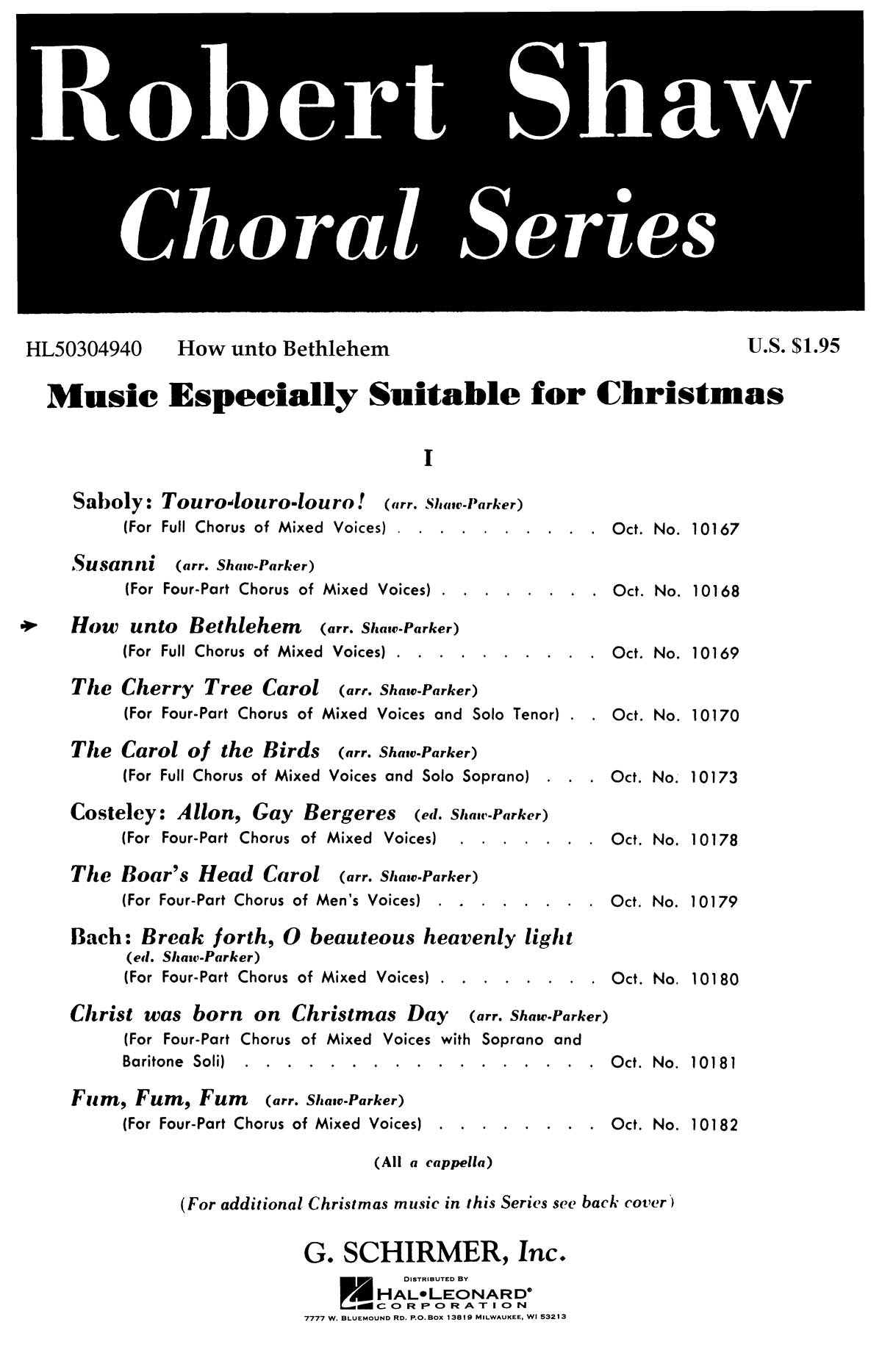 Traditional: How Unto Bethlehem