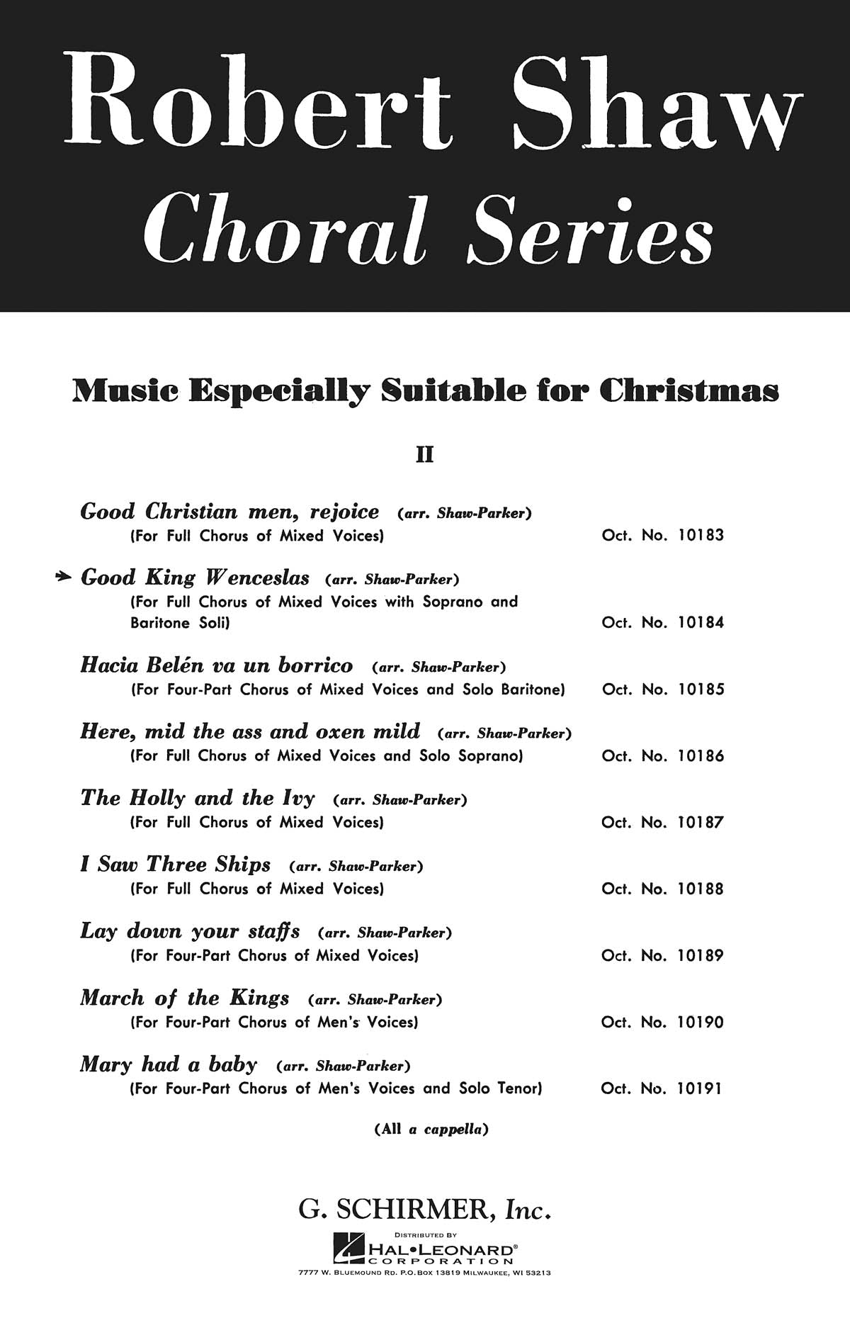 Carol: Good King Wenceslas