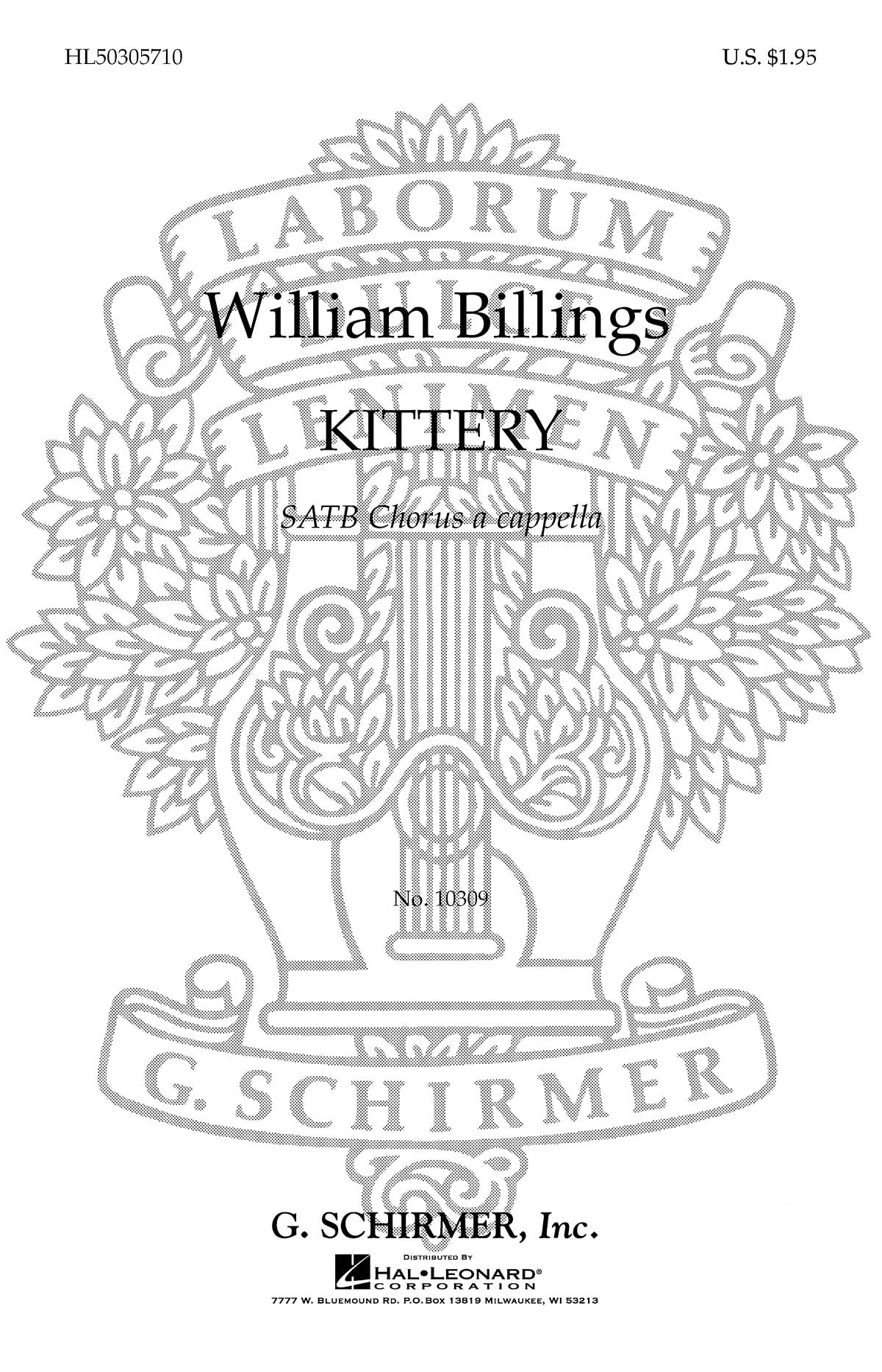 Billings: Kittery A Cappella