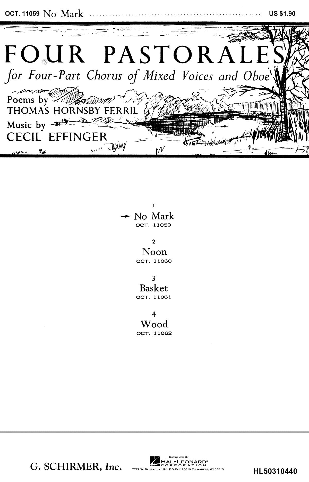 Effinger: No Mark Four Pastorales