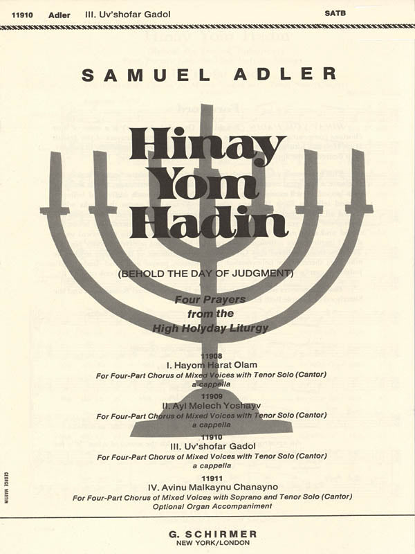 Adler: Uv'shofar Gadol