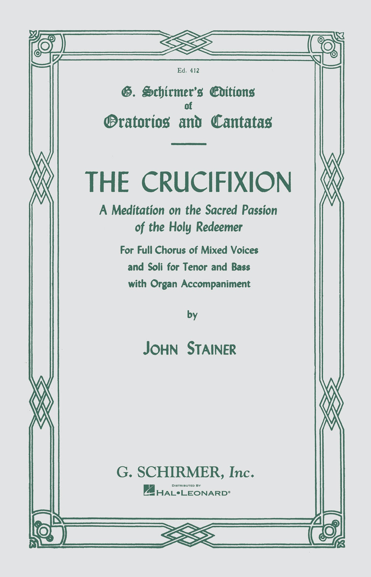 Stainer: Crucifixion