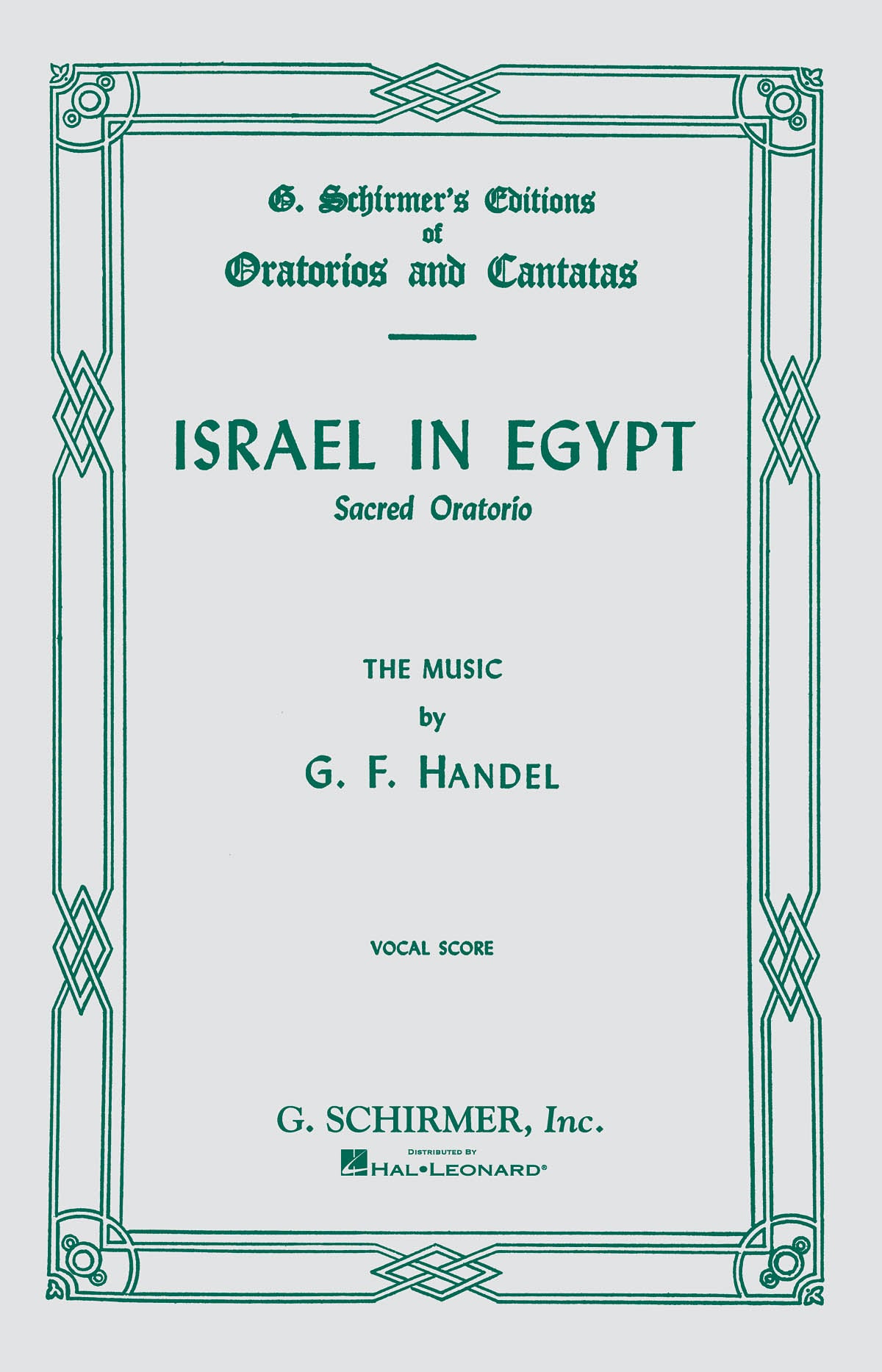 Händel: Israel in Egypt