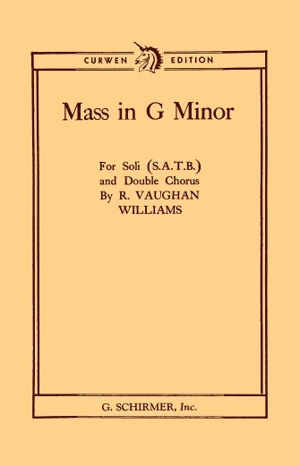 Williams: Mass in g minor