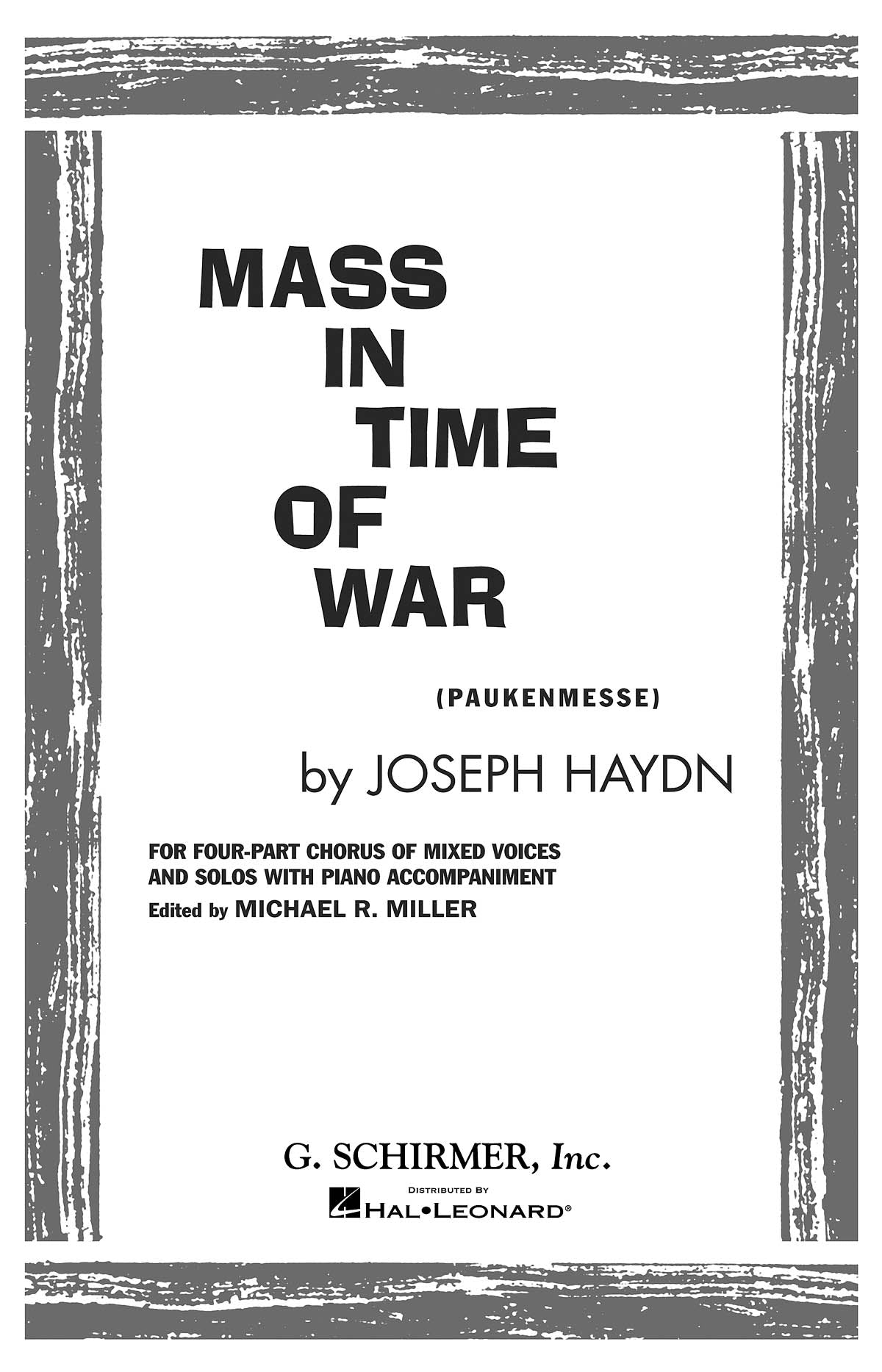 Haydn: Mass in Time of War (Paukenmesse)