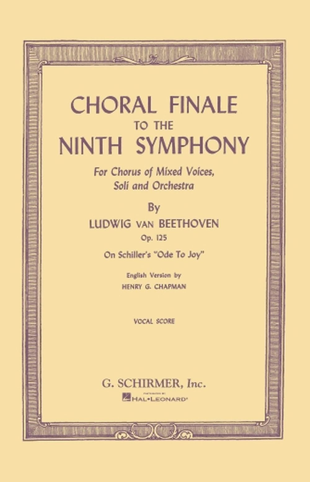 Beethoven: Choral Finale