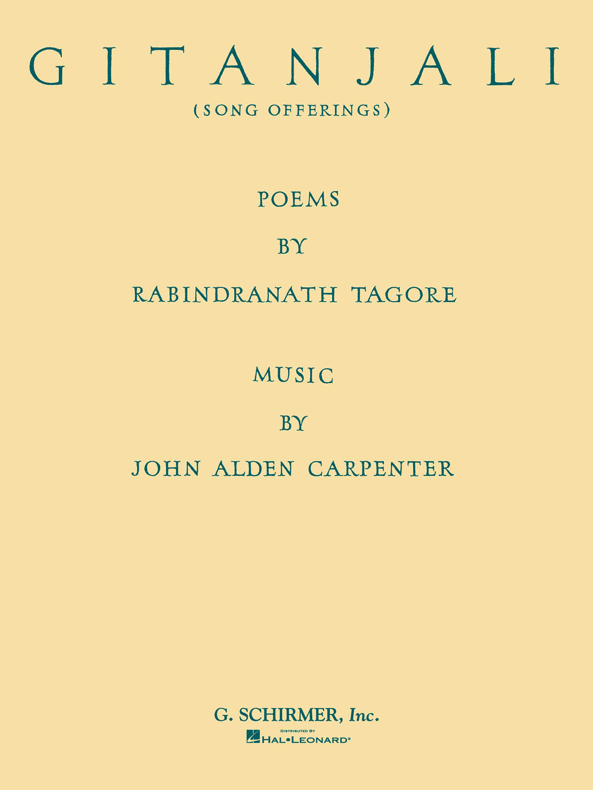 Carpenter: Gitanjali