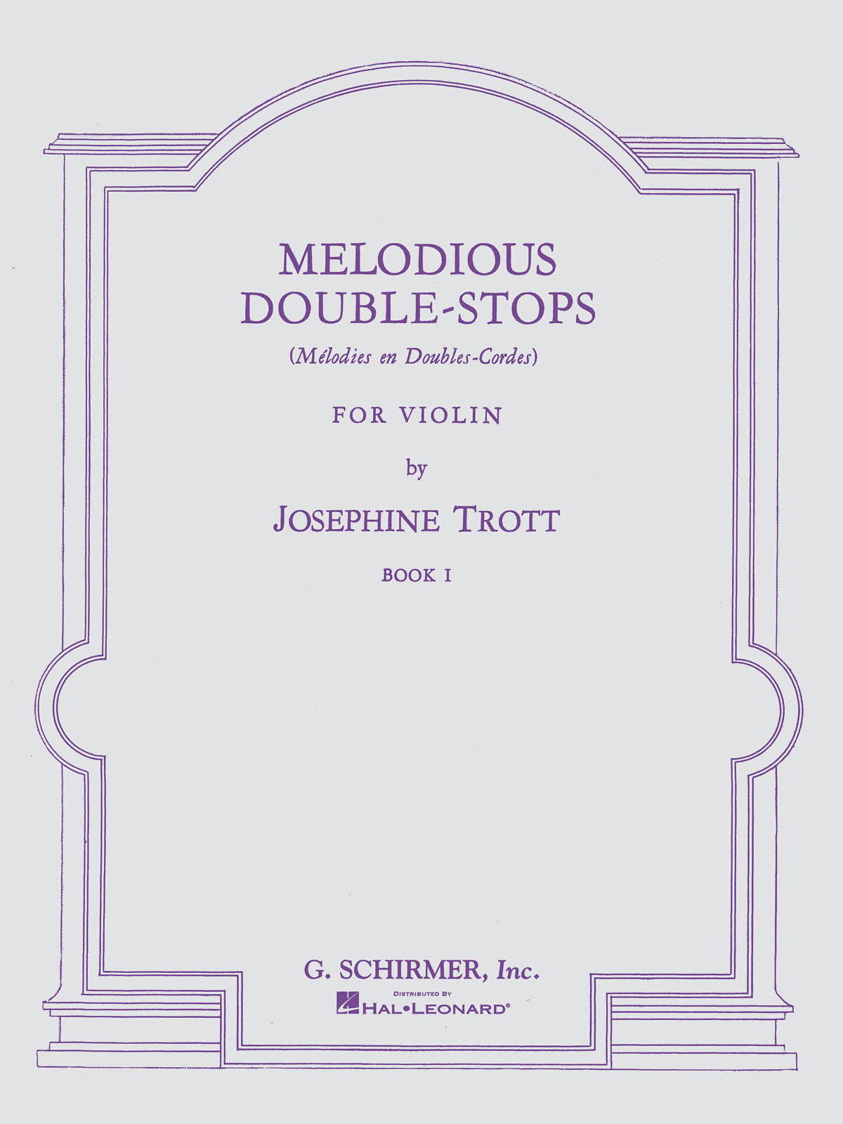 Trott: Melodious Double-Stops - Book 1
