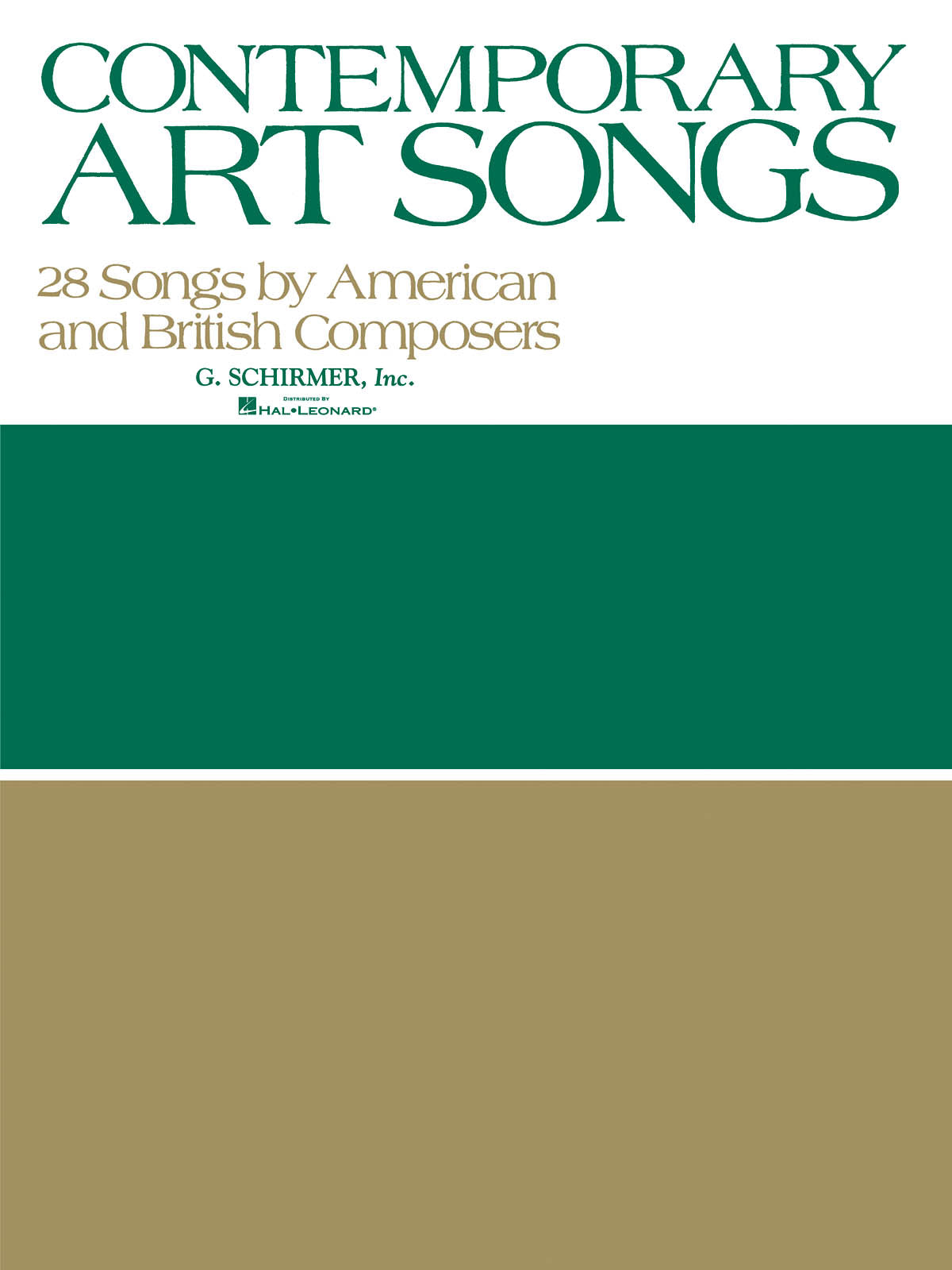 Contemporary Art Songs