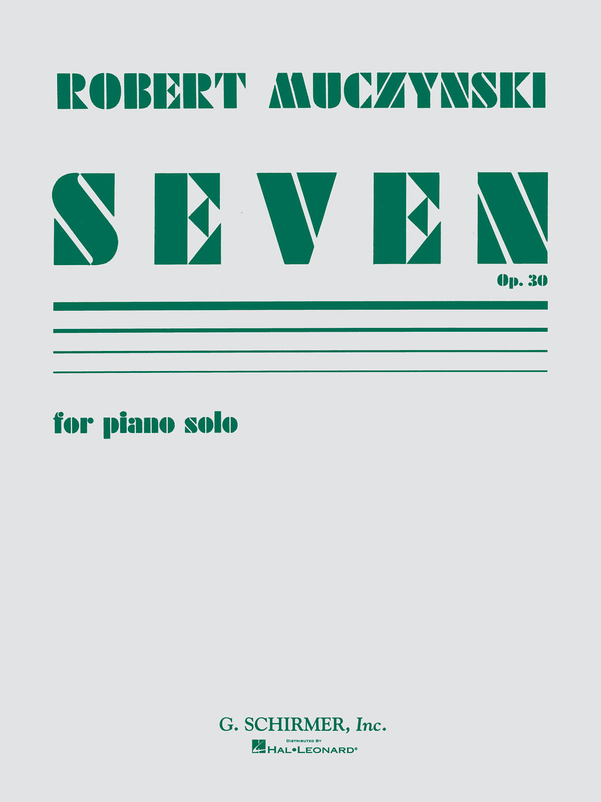 Muczynski: Seven, Op. 30
