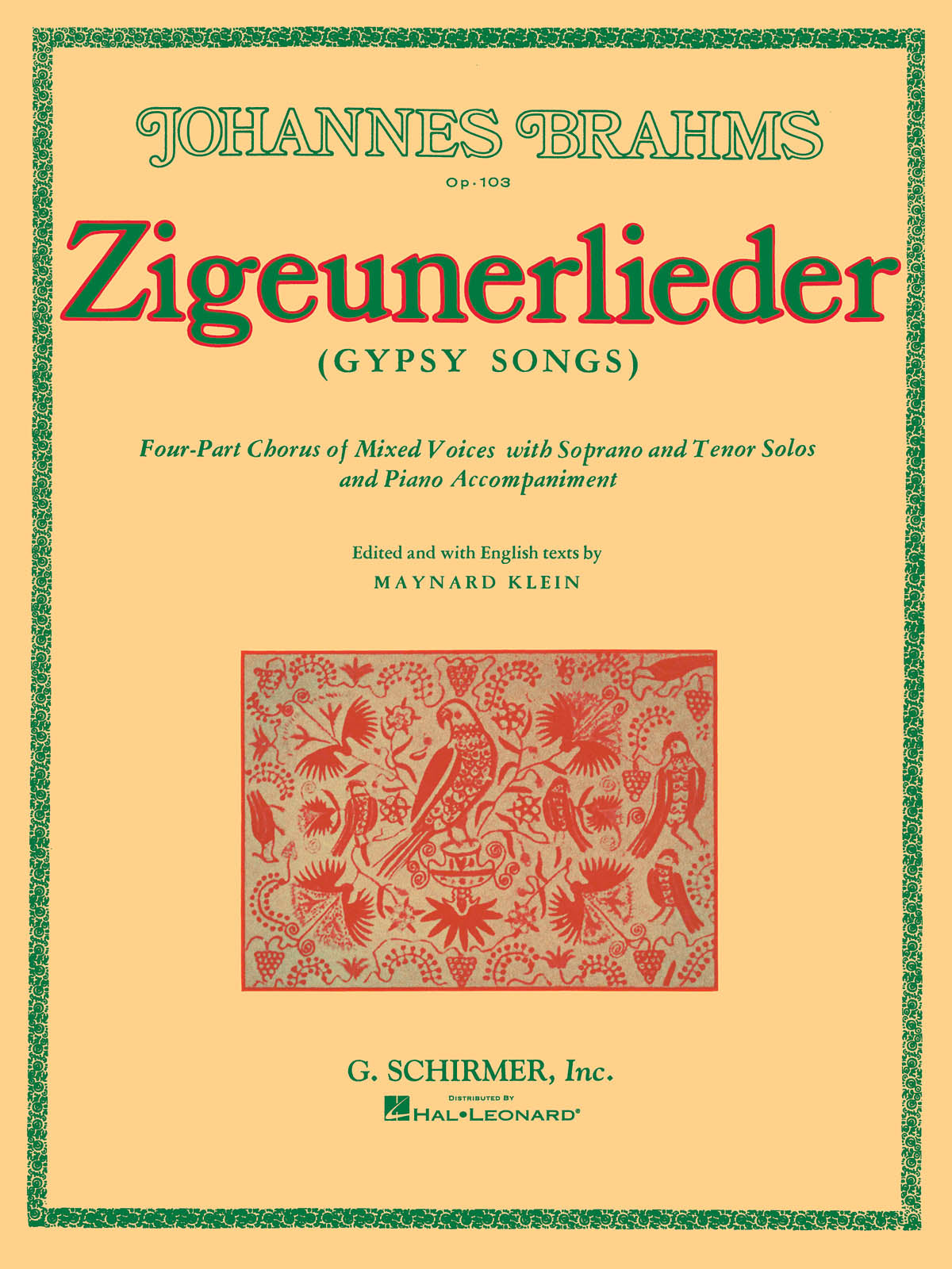Brahms: Zigeunerlieder