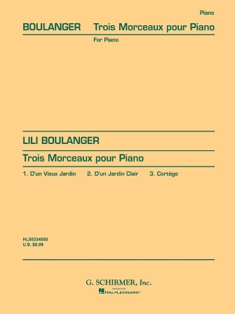 Boulanger: 3 Morceaux