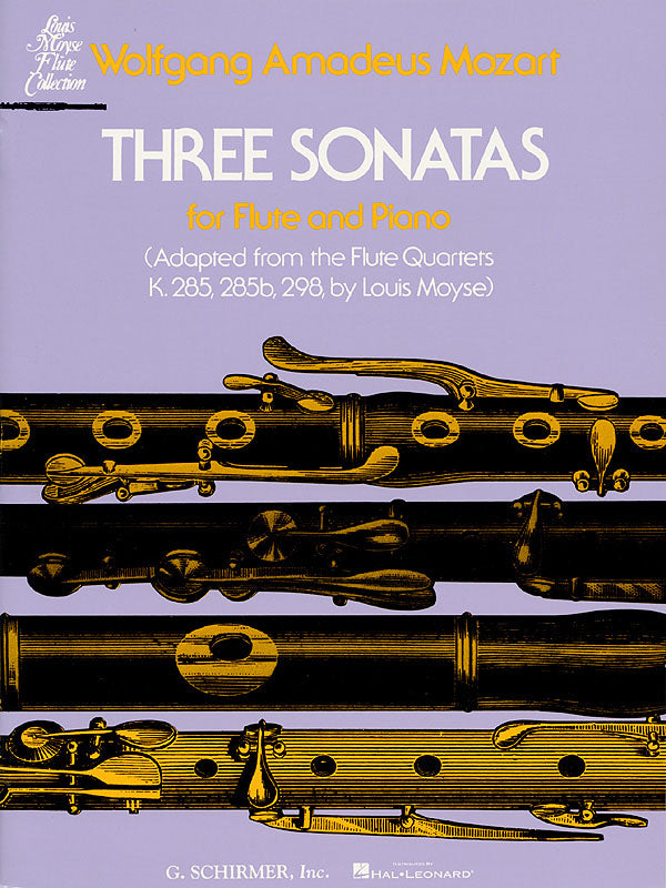 Mozart: 3 Sonatas