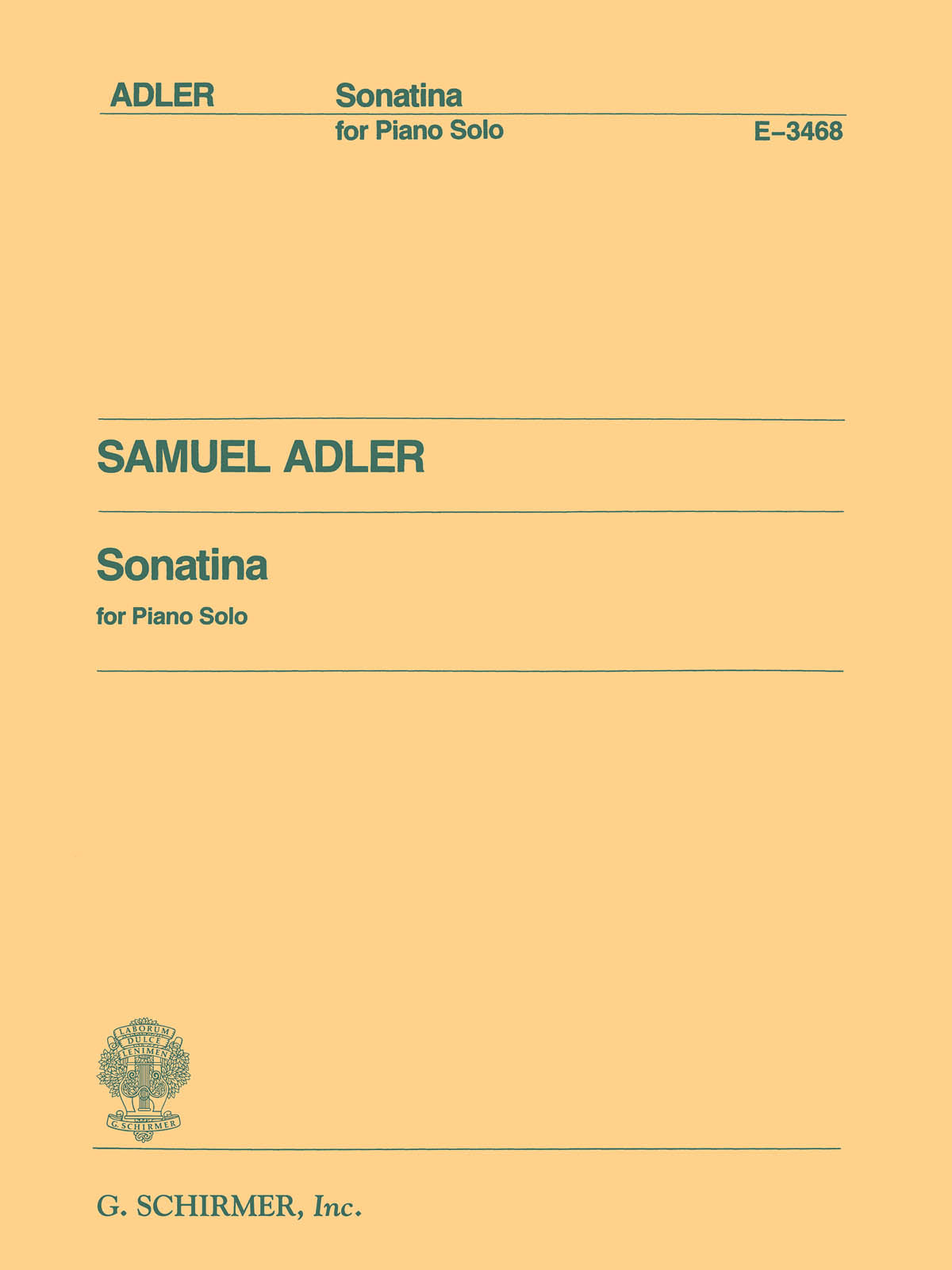 Adler: Sonatina