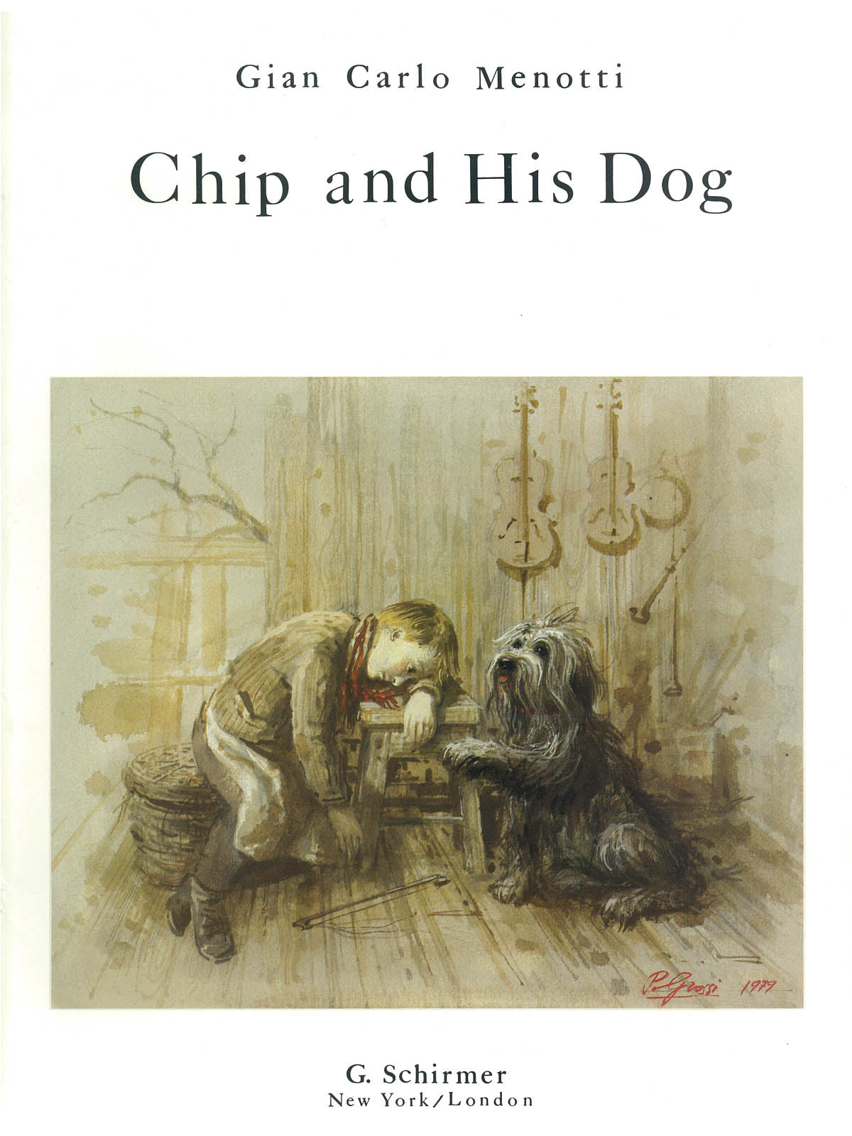 Menotti: Chip and His Dog