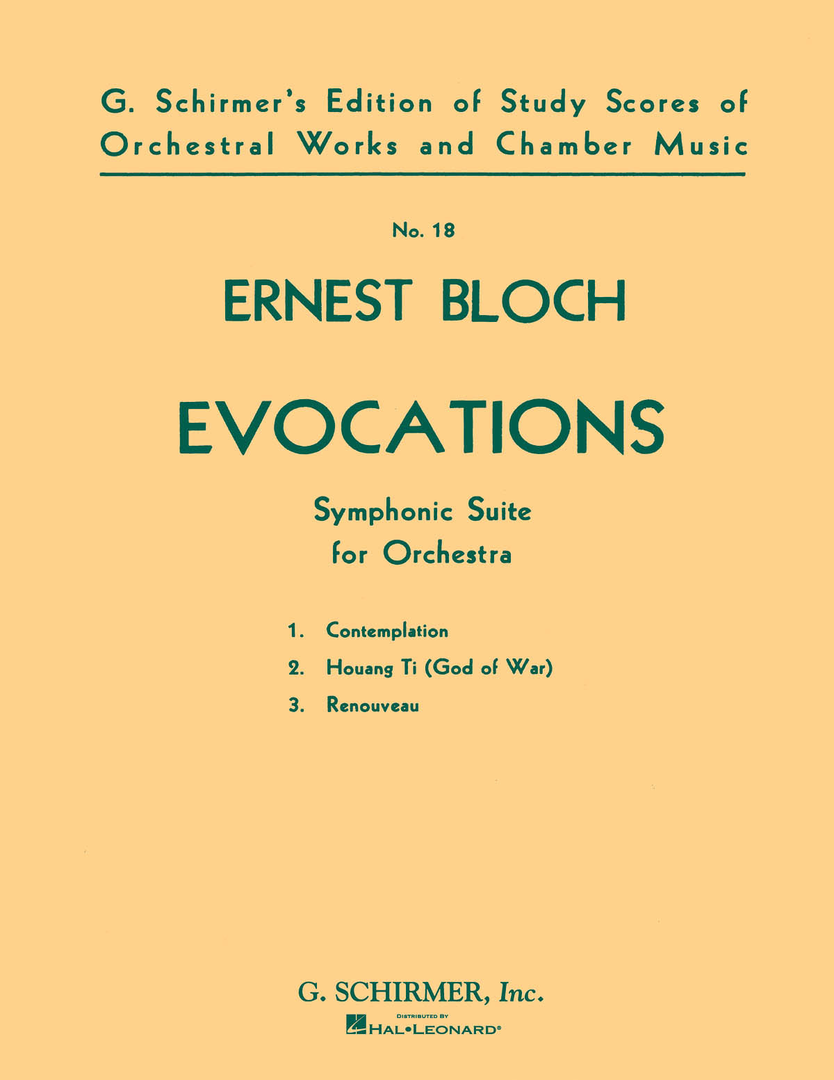 Bloch: Evocations (Symphonic Suite)