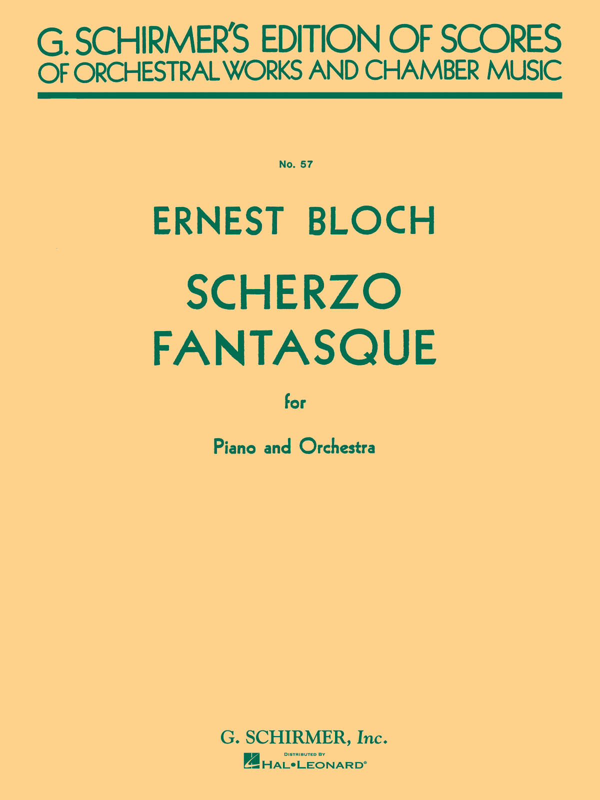 Bloch: Scherzo Fantasque