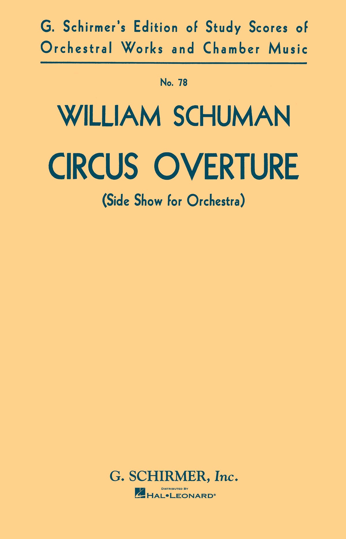Schuman: Circus Overture (Side Show for Orchestra)
