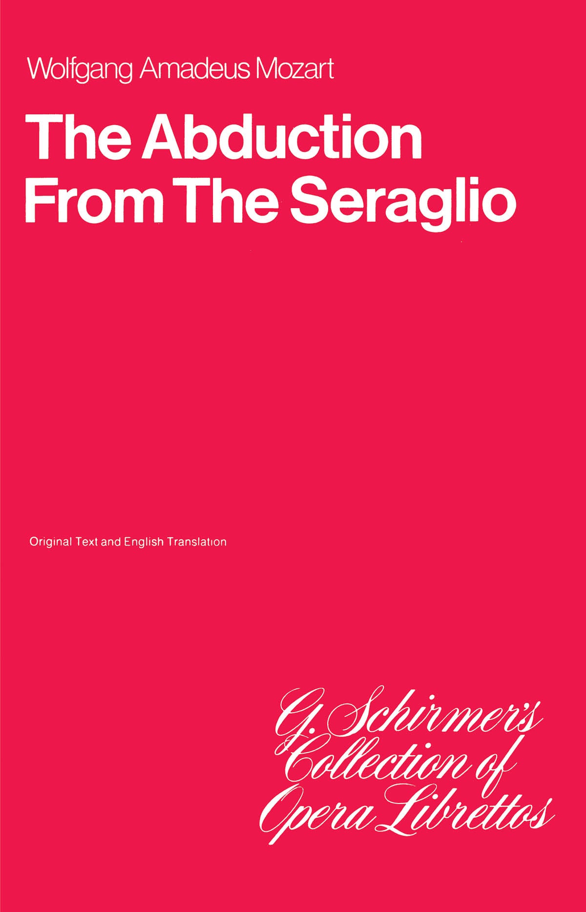 Mozart: The Abduction from the Seraglio