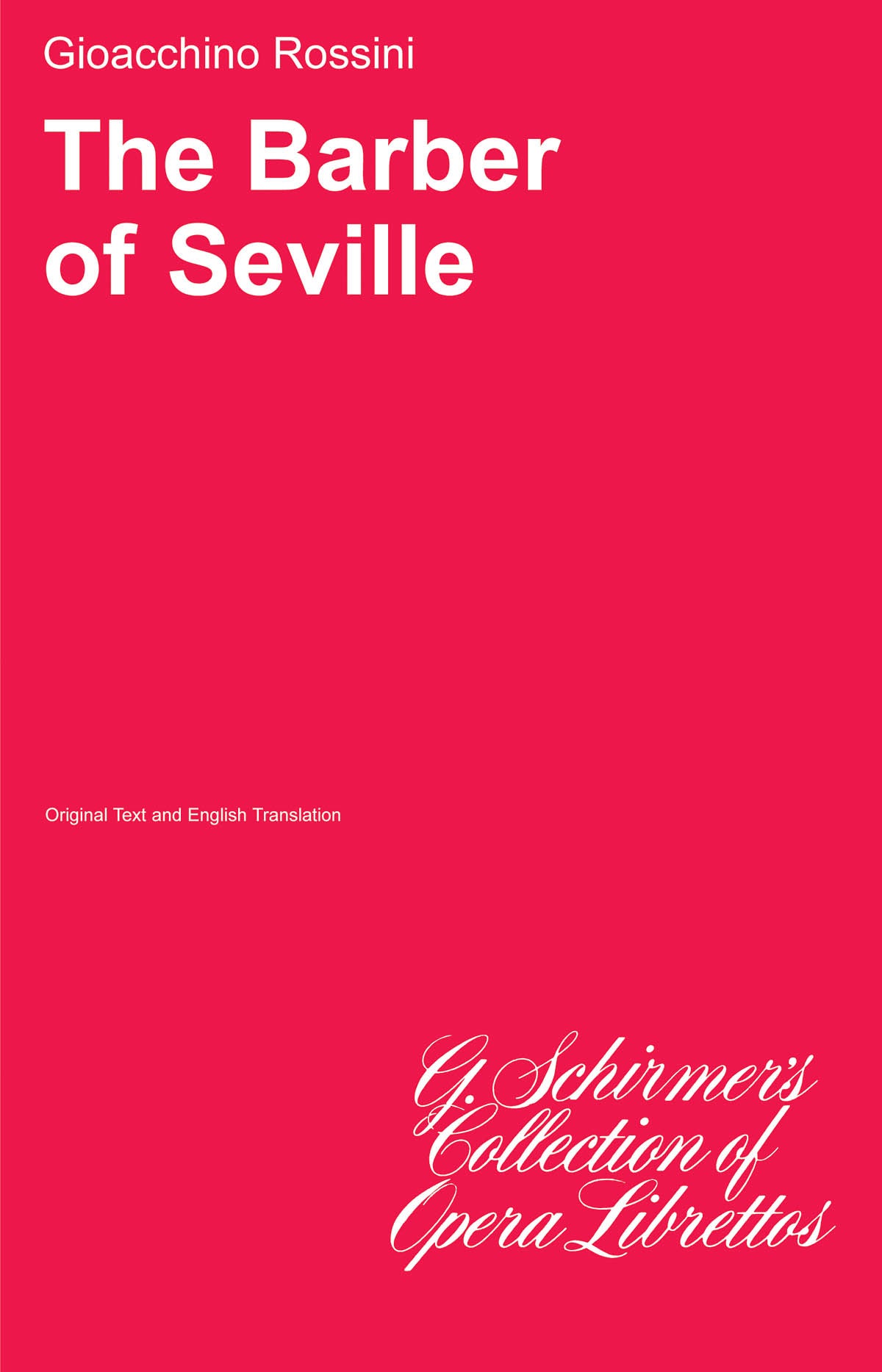 Rossini: Il barbiere di Siviglia