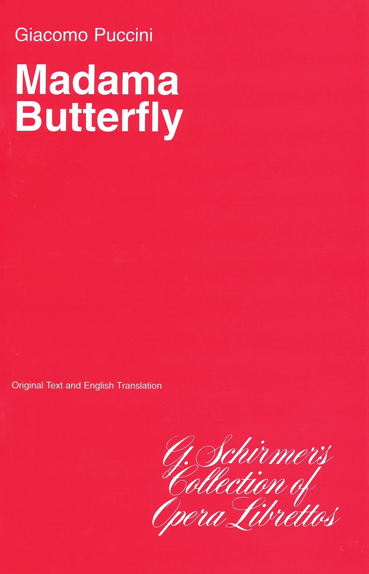 Puccini: Madama Butterfly