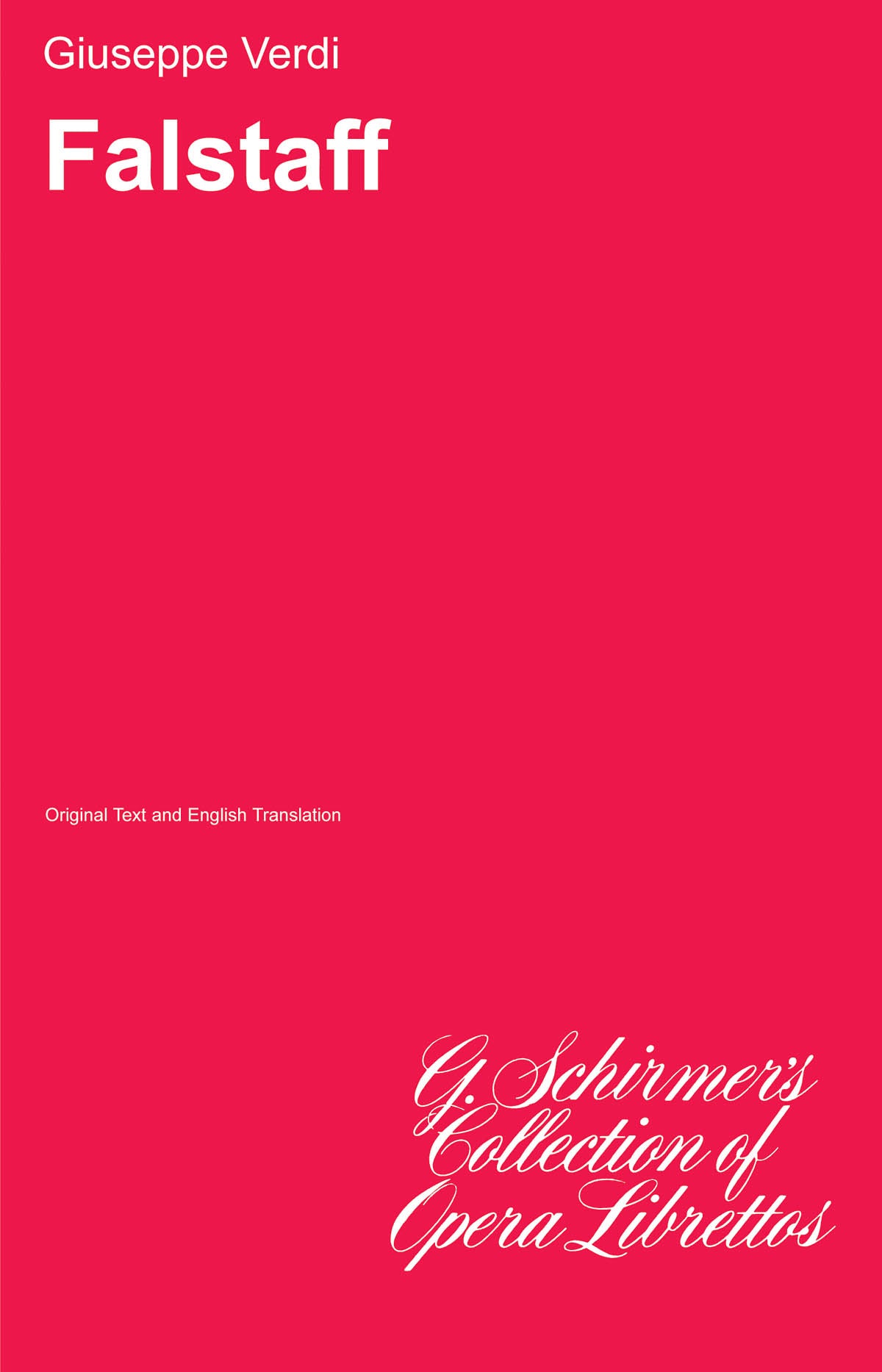 Verdi: Falstaff
