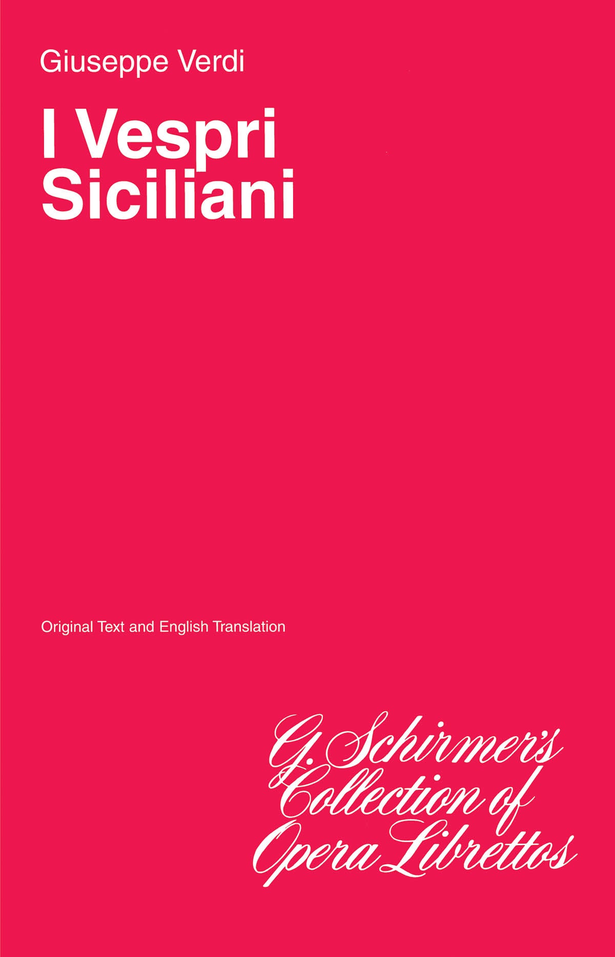 Verdi: I Vespri Siciliani