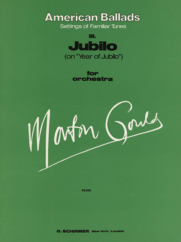 Gould: III. Jubilo