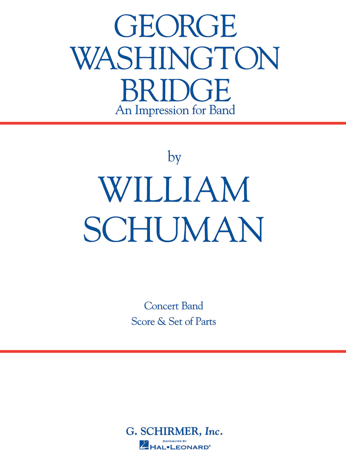 Schuman: George Washington Bridge