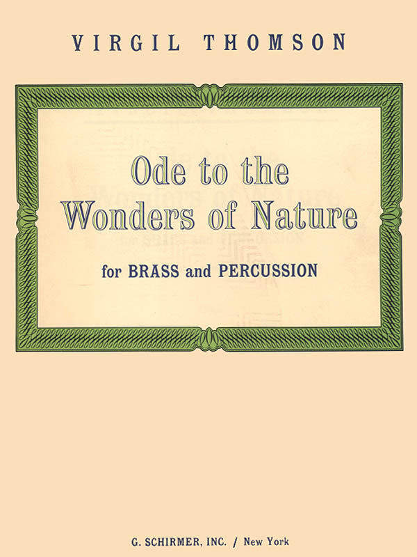Epstein: Ode To The Wonders Of Nature