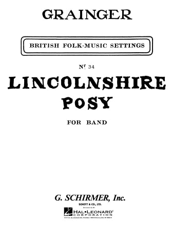Grainger: Lincolnshire Posy(Score)