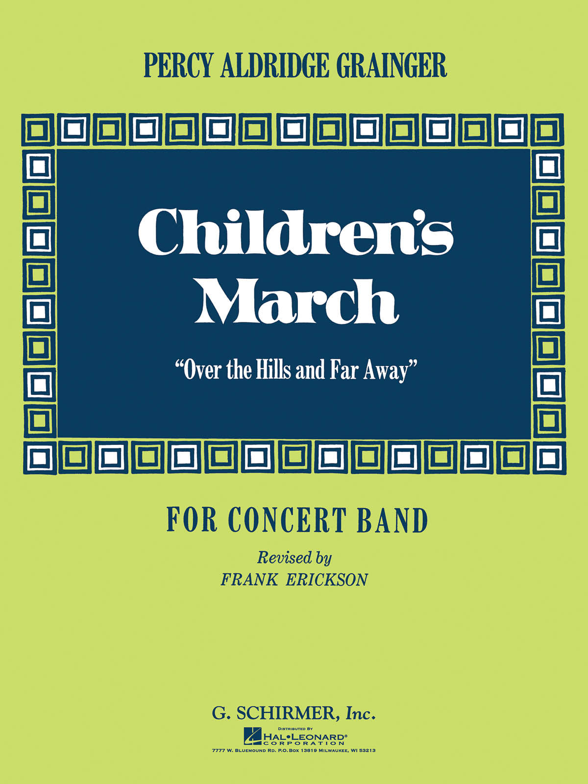 Grainger: Children's March (Over the Hills and For Away)(Score and Parts)