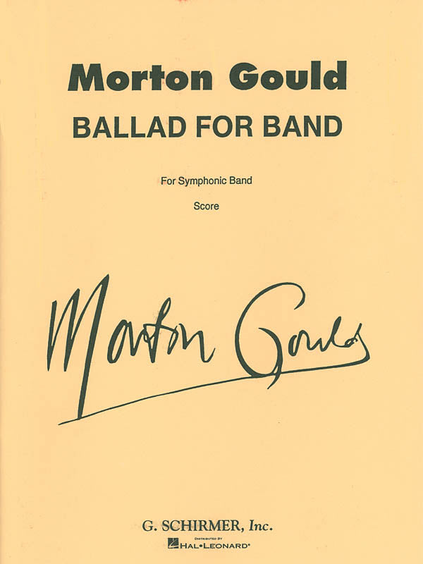 Gould: Ballad for Band