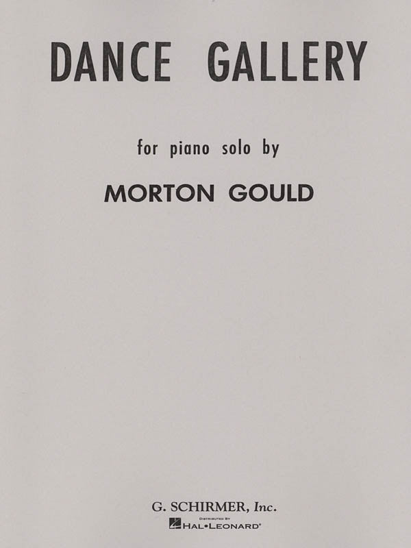 Gould: Dance Gallery - Volume 1