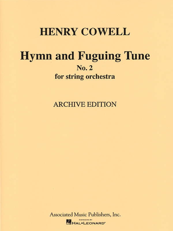 Cowell: Hymn and Fuguing Tune No 2