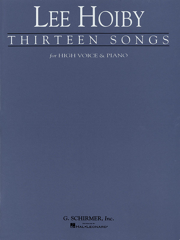 Hoiby: Thirteen Songs