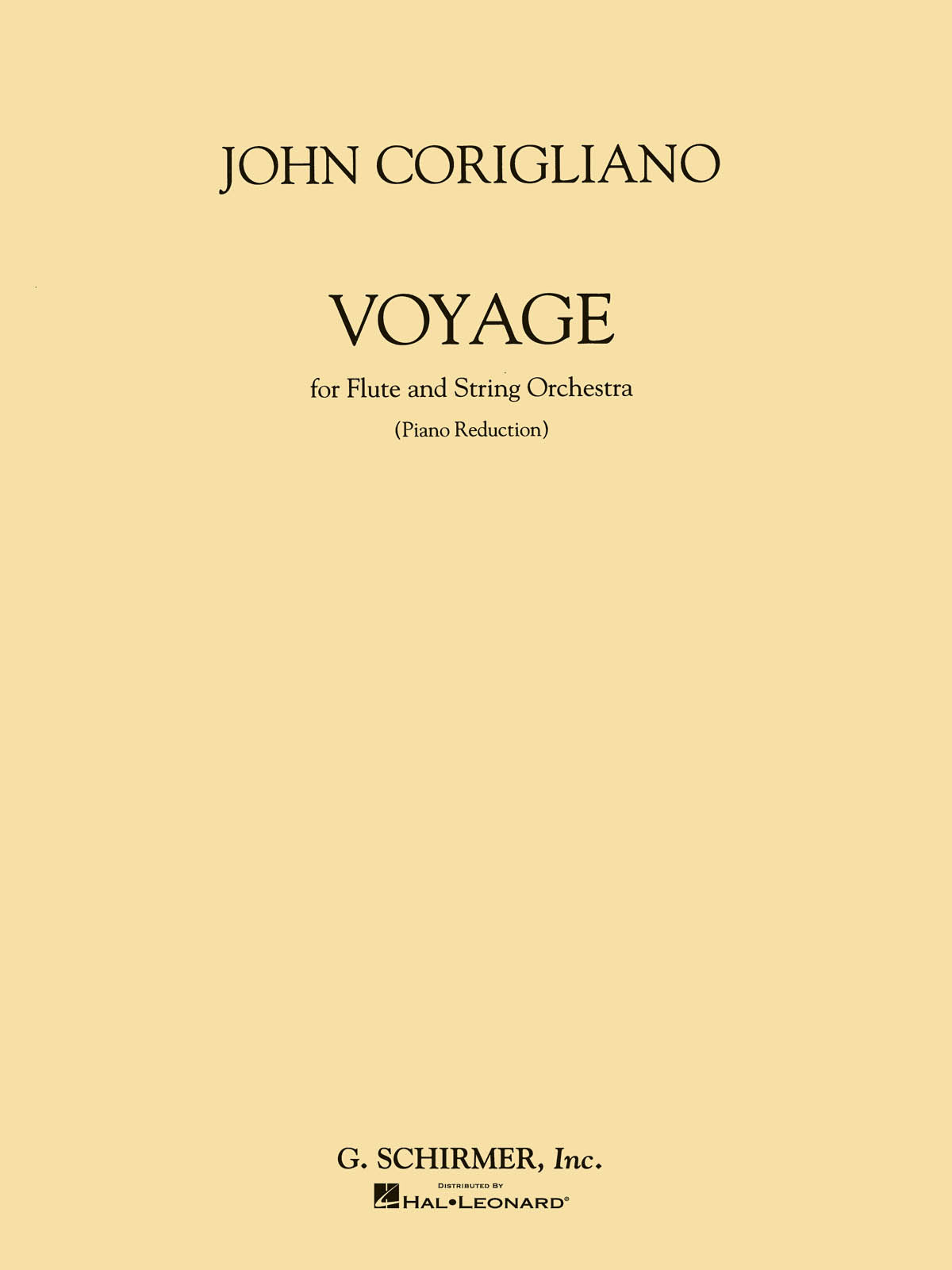 Corigliano: Voyage