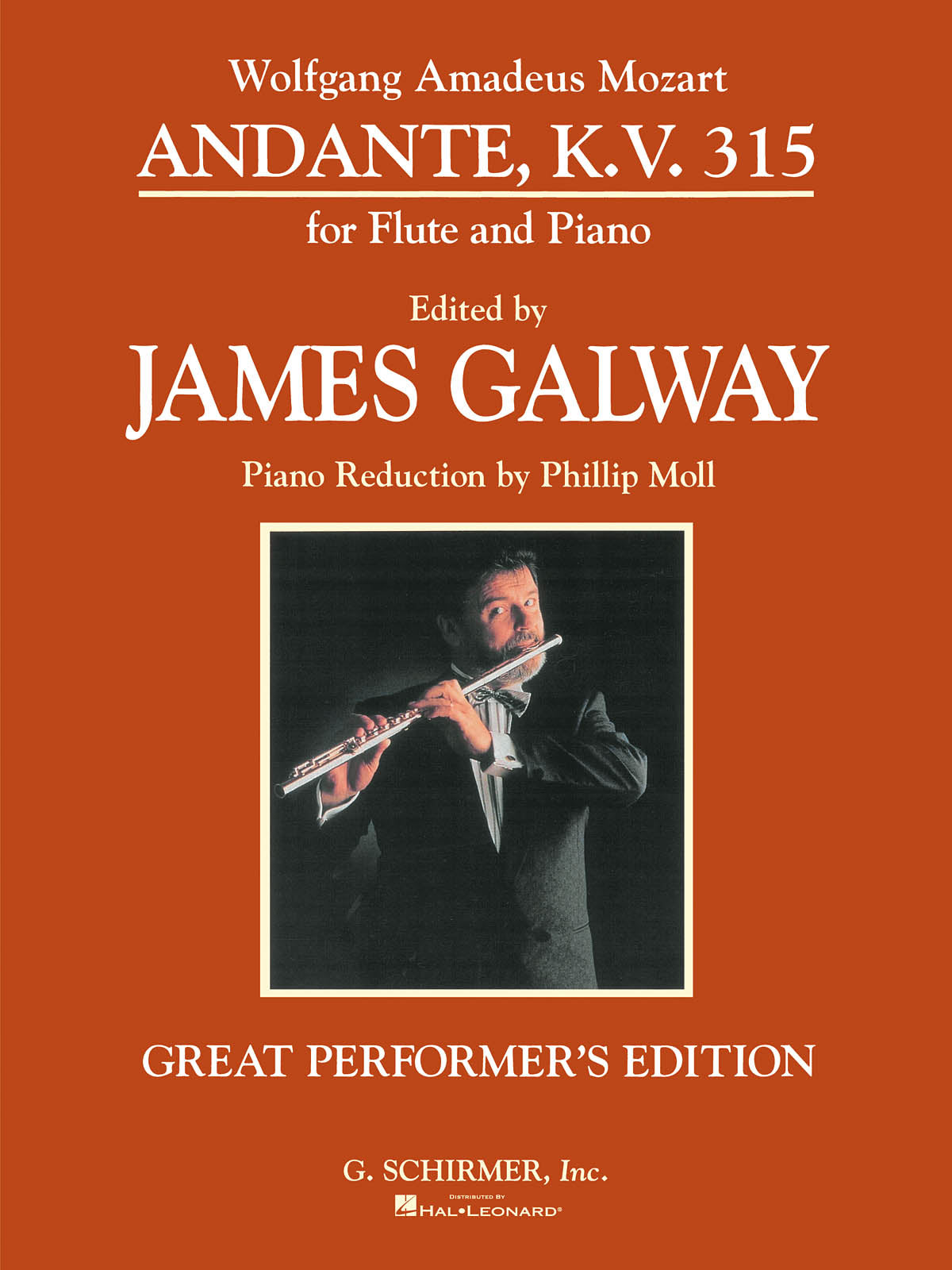 Mozart: Andante K.V.315 For Flute And Piano